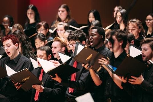 Schulich Singers Performance at Québec City