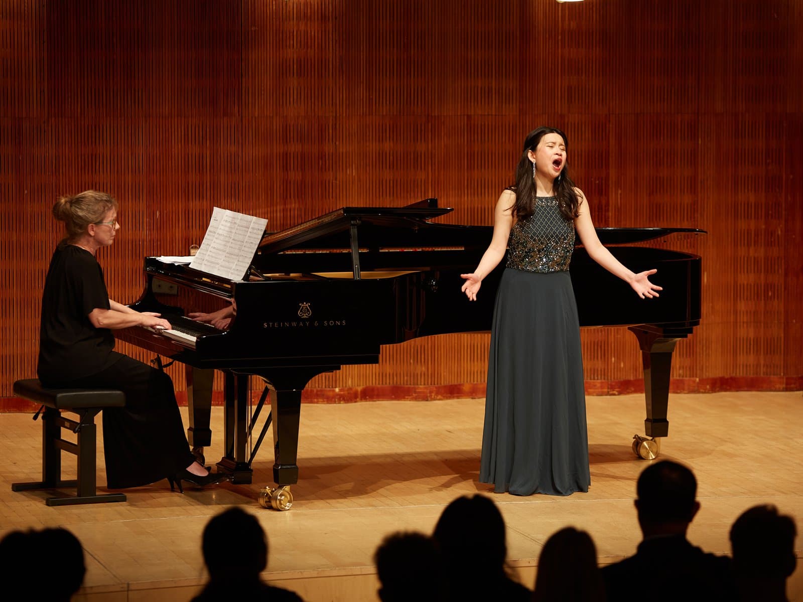 Nicole Chan in recital